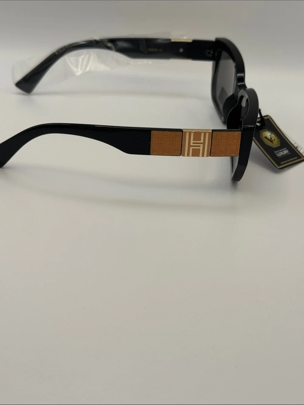 Luxury V8 Black Women's Sunglasses